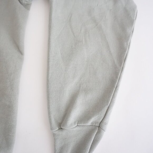 Vintage Hanes Sage Cotton Blend Cat Kittens Embroidery Sweater Grandmacore S - Picture 12 of 13